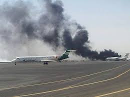 وصول طائرة مساعدات تابعة للصليب الاحمر لمطار صنعاء